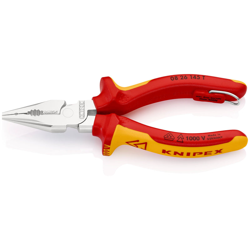 Knipex - Kombizange VDE Spitzkombizange 08 26 145 T 145mm