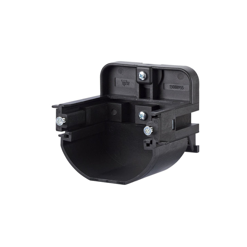 Metz Connect - Zubehör/Ersatzteile für modulares Anschlusssystem Halter m.Trennschale 130889 5541-I f.T-Nut Befestigung − 10 Stück
