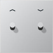 Jung - Abdeckung/Bedienelement für Installationsschalterprogramme Abdeckung mit Kipphebel AL 12-5 P K 0 Kegel, 1fach, alu