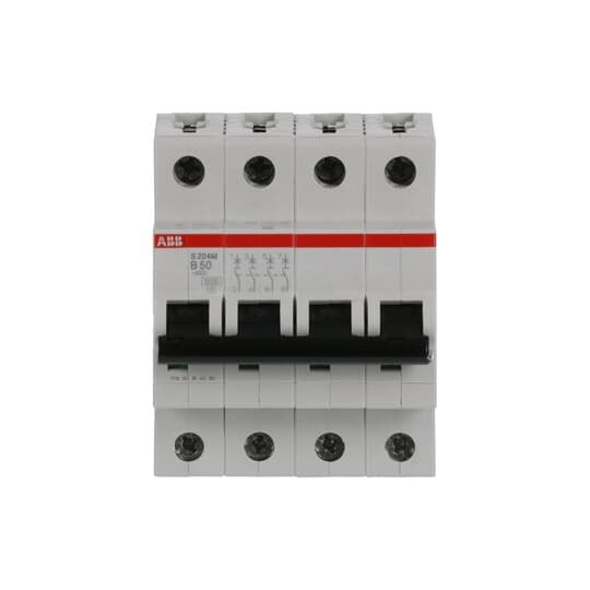 ABB Stotz S&J - Leitungsschutzschalter Sicherungsautomat S204M-B50 10kA 50A B 4p