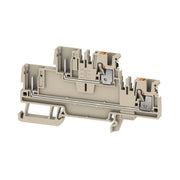 Weidmüller - Durchgangs-Reihenklemme Klemme APGTB 2.5 2T 4C/2 DL PUSH IN, 2.5 mm² − 50 Stück