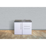 Stengel - Mini-Küche Miniküche Premiumline MPGSSM110KSGSKSliBre Schwarz matt