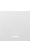 Eltako - Abdeckung/Bedienelement für Installationsschalterprogramme Wippe lasergraviert W-F1T55E-rws/glänz 55x55mm rws/glänz