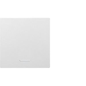 Eltako - Abdeckung/Bedienelement für Installationsschalterprogramme Wippe lasergraviert W-F1T55E-rws/glänz 55x55mm rws/glänz