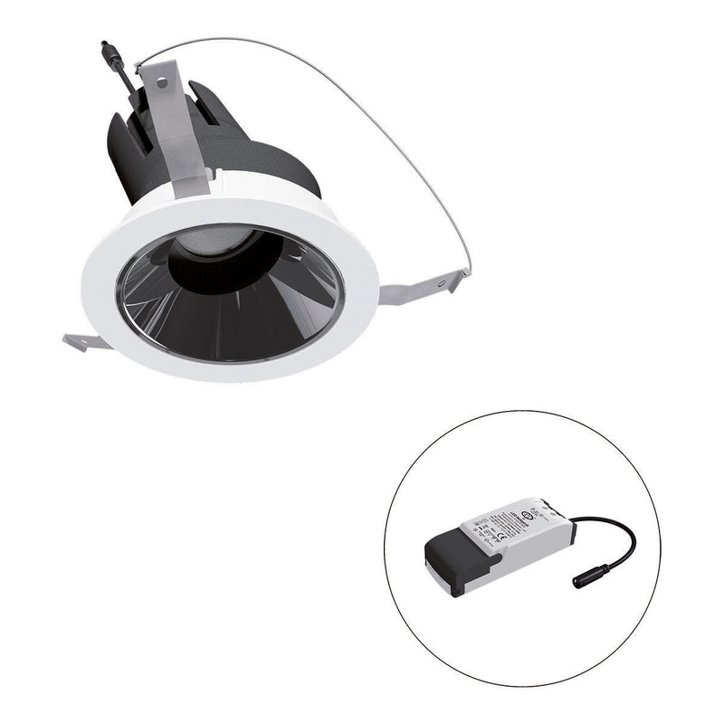 EVN Lichttechnik - Downlight/Strahler/Flutlicht LED-Einbauleuchte modular F02R11AM1340L55P Konfigurationstype
