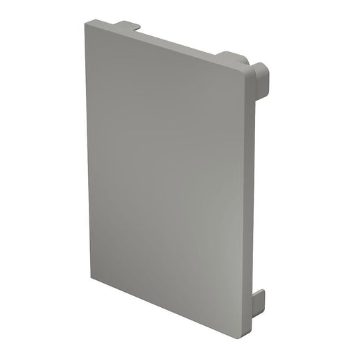 OBO Bettermann - Endstück für Leitungsführungskanal Endstück RK-E1117GR f. Rangierk. 127x175 − 2 Stück