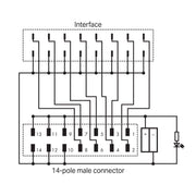 WAGO - Übergabemodul Interface Eingangsadapter 857-981 Plusschaltend