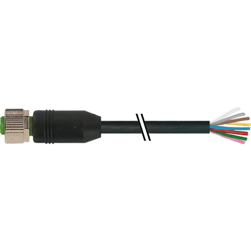 Murrelektronik - Konfektioniertes Sensor-Aktor-Kabel Buchse M12 A-kod. 7000-17041-6640150 m.frei. Leitungsende