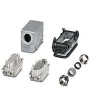 Phoenix Contact - Rechtecksteckverbinder, Set (Industriesteckverbinder) Steckverbinder-Set HC-STA-B16PT#1416357