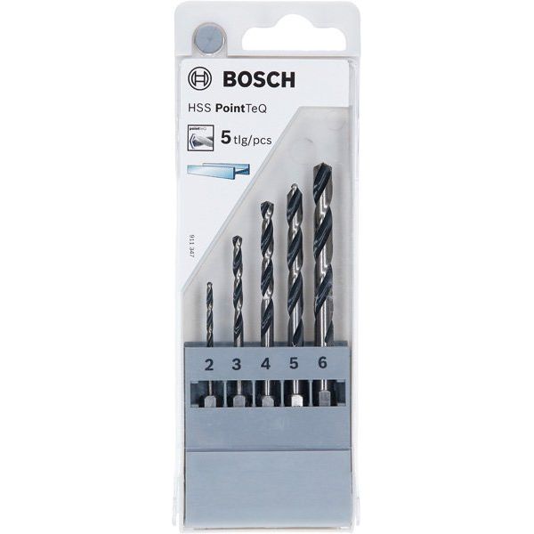 Bosch - Bohrer-Set HSS PointTeQ 2607002824 Sechskantbohrer-Set