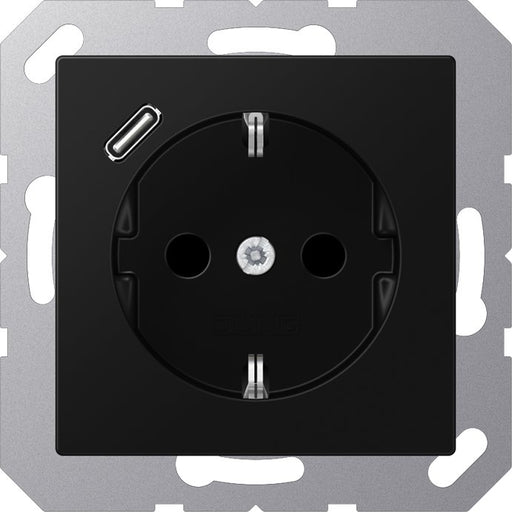 Jung - Steckdose SCHUKO Steckdose A 1520-18 C SWM mit USB Typ C
