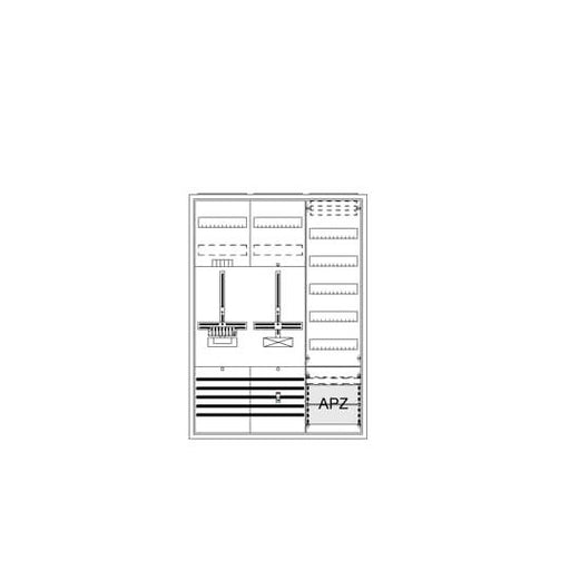 Striebel&John - Zähler-Komplettschrank Komplettschrank DA37PC AP3Pkt.A371Z1S1V5A2