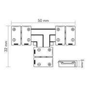 Nobile - Zubehör/Ersatzteile für Lichtschlauch/-band T-Verbinder 5er Set 5011510855