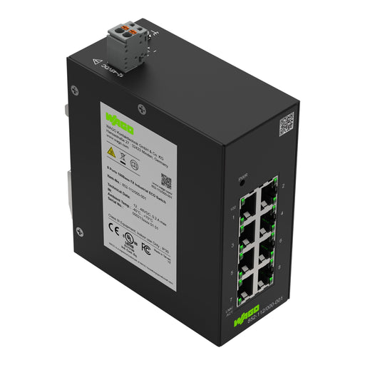 WAGO - Netzwerk Switch Industrial-ECO-Switch 852-112/000-001 8 Ports 100Base-TX − 1 Stück