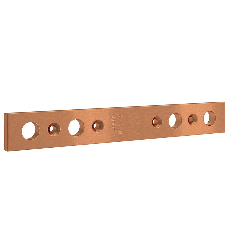 ABN - Sammelschienenklemme CU-Schiene FB1 30x10mm ABNPC30131 waagrecht gelocht − 25 Stück