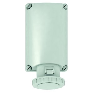 Bals Elektrotech - CEE-Steckdose (IEC 60309) Wandsteckdose 110140 5p >50V grau 1h