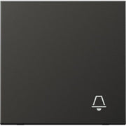 Jung - Abdeckung/Bedienelement für Installationsschalterprogramme Wippe Symbol KLINGEL anth AL 2990 K AN für Taster