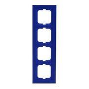 Busch-Jaeger - Abdeckrahmen Rahmen 4-fach 1724-288 blau