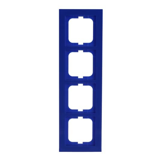 Busch-Jaeger - Abdeckrahmen Rahmen 4-fach 1724-288 blau
