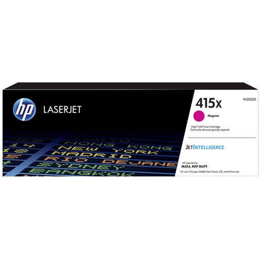 HP - Verbrauchsmaterial für Telefax/Drucker/MFC Lasertoner W2033X ma 6.000 Seiten,magenta