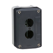 Schneider Electric - Gehäuse für Befehls- und Meldegeräte Leergehäuse XALD02H7 Kst., 2 horiz. Bohr