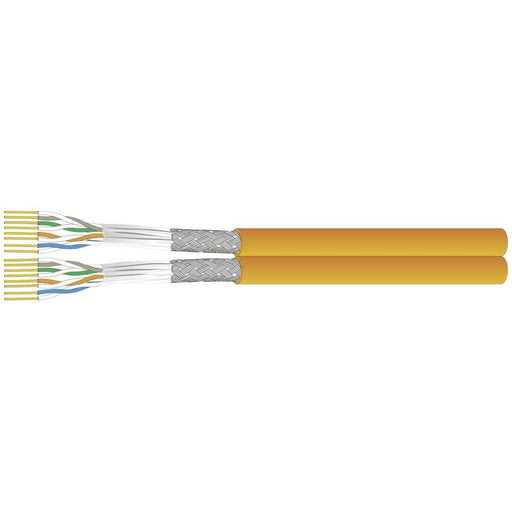 Dätwyler IT Infra - Daten- und Kommunikationskabel CU 7060 Kat.6A orange 18292700DL 8P S/FTP AWG23 − 500 Meter