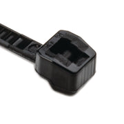 HellermannTyton - Kabelbinder T18ROS-HS-BK-C1 − 100 Stück