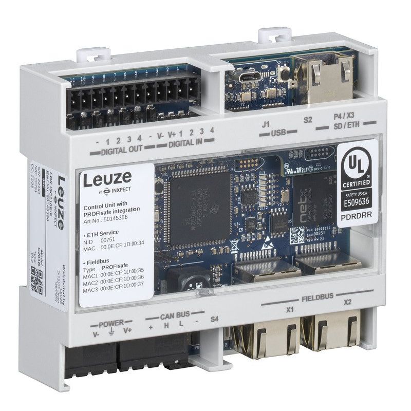 Leuze - Gerät zur Überwachung von sicherheitsgerichteten Stromkreisen Sicherheits-Schaltgerät LBK ISC110E-F