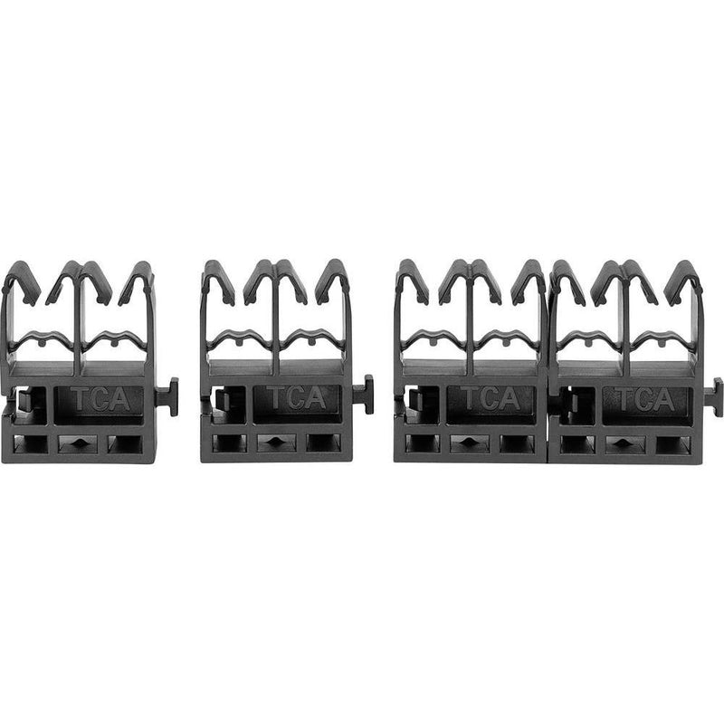 HellermannTyton - Befestigungssockel und -element für Kabelbinder Kabelhalter PA66W-BK (50) QGDHC5.2-8.0M − 50 Stück