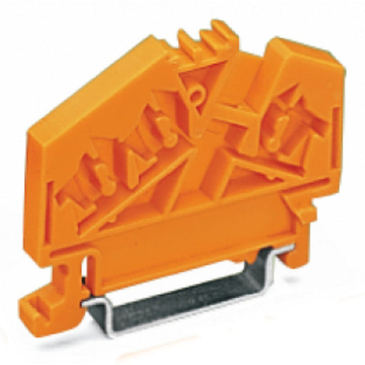 WAGO - Zubehör/Ersatzteile für Klemmen Konturengl. Distanzgehäuse 280-654/056-000 orange − 25 Stück