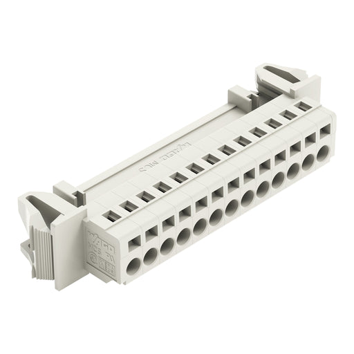 WAGO - Kabelsteckverbinder für Leiterplattensteckverbinder 1-Leiter-Stiftleiste 721-613/114-000 CAGECLAMP,2,5mm²,lgr − 25 Stück