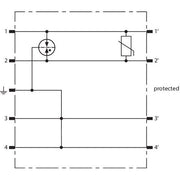 DEHN - Kombi-Ableiter für Informations-/MSR-Technik Kombiableiter-Modul BXT M2 BD HC5A 24 für 1 Doppelader