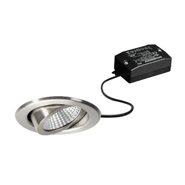 Brumberg Leuchten - Downlight/Strahler/Flutlicht LED-Einbaustrahler 38369223 3000K edelstahl