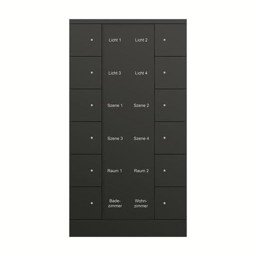 Busch-Jaeger - Bussystem-Tastsensor 12f. Bedienelement SB/U12.0.11-885 schwarz, matt