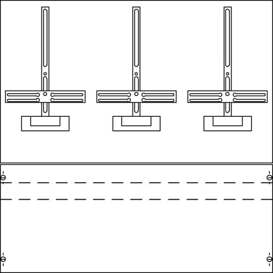 Striebel&John - Zählertafel Komplettfeld KF140SB
