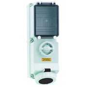 Bals Elektrotech - CEE-Steckdose abschaltbar, abgesichert (IEC 60309) Wandsteckdose abschaltbar 17181 verriegelt abgesich