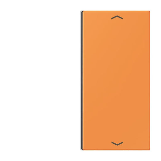 Jung - Abdeckung/Bedienelement für Installationsschalterprogramme Taste 2fach m. Pfeilsymb. LC 402 TSAP 225 orange clair
