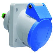 Bals Elektrotech - CEE-Anbausteckdose (IEC 60309) Anbausteckdose geneigt 16A 12732 3p 230V 6h IP44