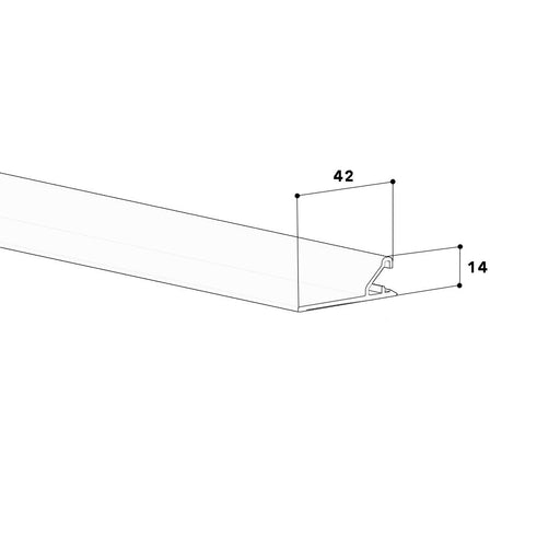 GGK - Trennwand für Leitungsführungskanal Trennsteg 60mm 1260 − 2 Meter