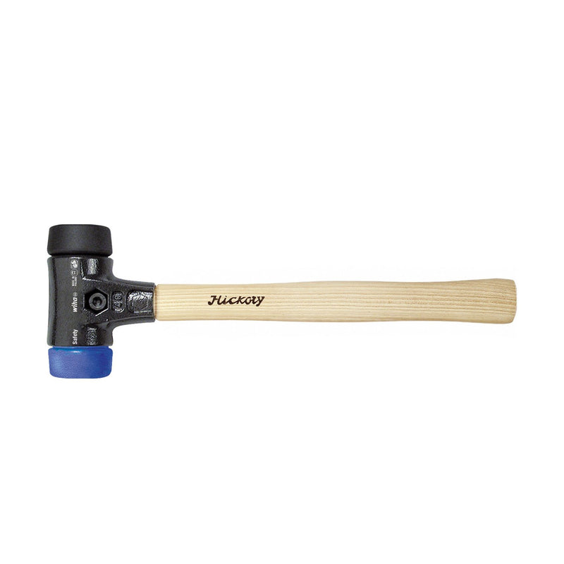Wiha - Hammer/Fäustel Schonhammer 832-13 30 blau/schwarz, 30mm