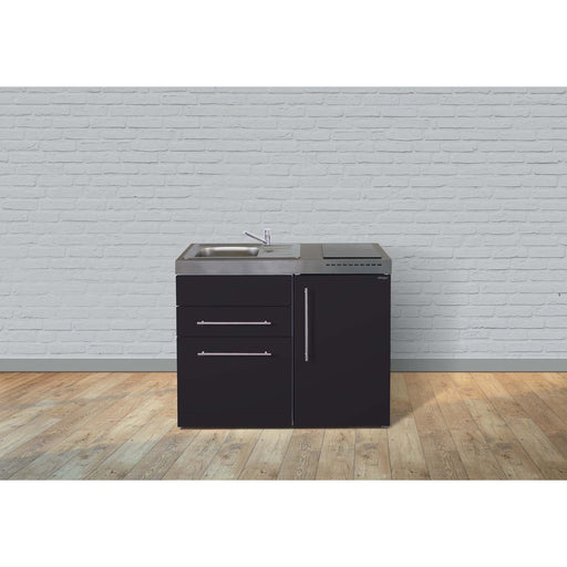 Stengel - Mini-Küche Miniküche Premiumline MPSM110SIKFreBliS Schwarz matt
