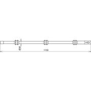 DEHN - Zubehör/Ersatzteile für Sicherheitsgeräte Isolierteil m. Gewindeb. IT M12 STK 30 1150 STK D 30mm L 1150mm