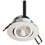 EVN Lichttechnik - Downlight/Strahler/Flutlicht LED-Deckeneinbauleuchte PCH20061502 chr/mt 3000K 230V IP20