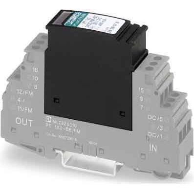 Phoenix Contact - Überspannungsableiter für Informations-/MSR-Technik PLUGTRAB PT-Schutzstecker PT 1X2-24DC/FM-ST mit Statusanzeige un