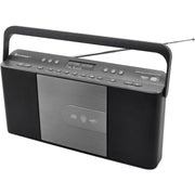 Soundmaster - Radio DAB+Stereo-Kofferradio RCD1870SW sw CD,Hörbuchfunktion