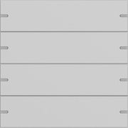 Gira - Bussystem-Tastwippe Wippenset 4-fach 5024915 Tastsens.4 TS4 Grau