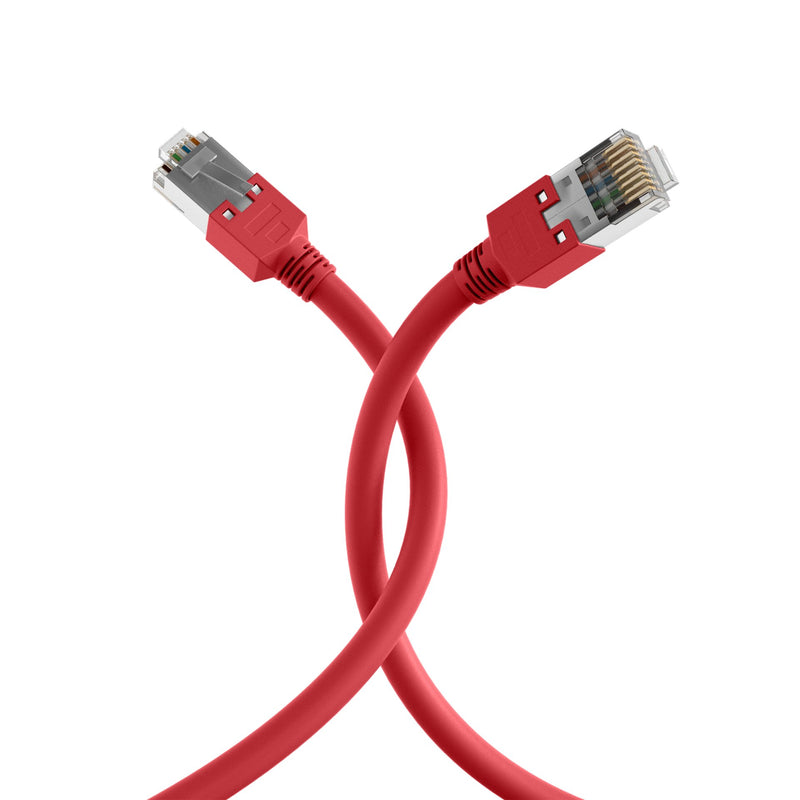 EFB-Elektronik - Patchkabel Kupfer Crossoverkabel Cat. 5e rot K2793.2 2xRJ45 SFTP 2m − 5 Stück