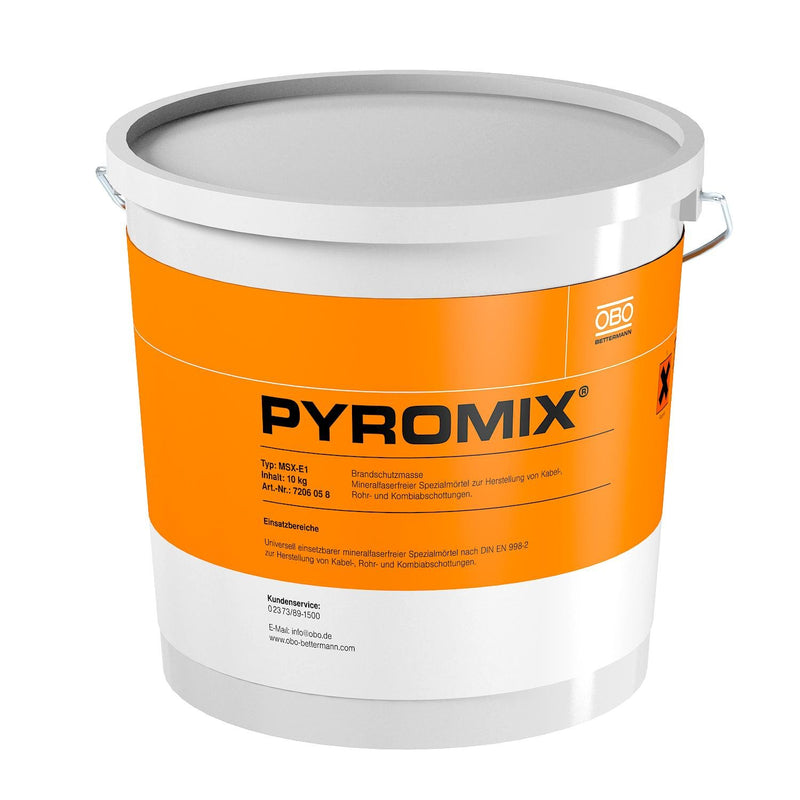 OBO Bettermann - Brandabschottung Brandschutzmörtel MSX-E1 10Kg f.Kombischott