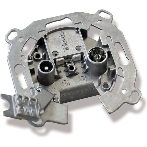 Televes - Antennensteckdose Durchgangsdose 2f. UD 2410 ST 5-2400MHz − 1 Stück by Televes
