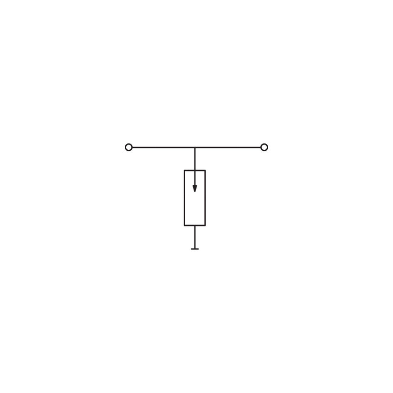 WAGO - Bauelement-Reihenklemme Klemme 280-503/281-579 24V AC 10mm − 50 Stück